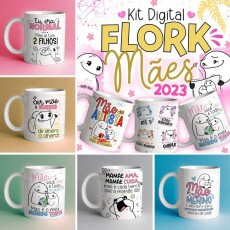 Estampas Caneca Flork Dia Das Mes Frases Sublimao