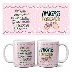 Estampas Frases Pandoca Amizades Amigos Sublimao Canecas