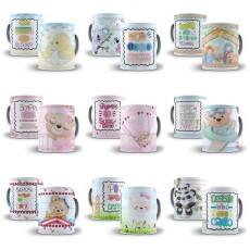 Estampas Sublimao Caneca Frases De Apoio Psd Editvel