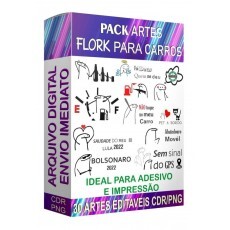 Kit Artes Adesivos Para Caminho Bento Flork