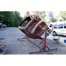 Projeto Para Construo Cavalete Giratrio Automvel Pintura
