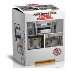 Projetos Prontos Cozinhas Planejadas + 35 Planos De Corte