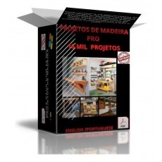 Projetos Para Armrio Cozinha Diy -pack Projetos Marcenaria