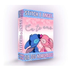 Pacote De Artes Para Caneca Stitch E Angel Dia Dos Namorados