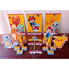 Kit S Um Bolinho Pokmon Festa Em Casa