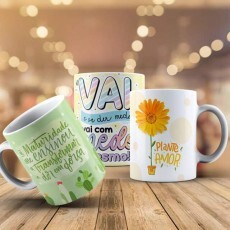 Pack Artes Canecas Lettering - Frases Motivacionais