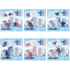 Pack Artes Stitch E Angel Para Canecas +bnus