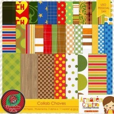 Kit Papel Digital Chaves
