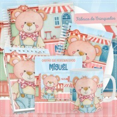 Encaderna��o Baby F�brica De Brinquedos - Arquivo Digital