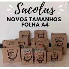 Arquivo De Corte Sacolas 4(sem Arte) - Studio E Pdf
