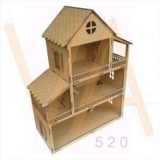 Arquivo, Casinha Victoria 80cm, Cnc Laser