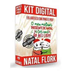 Kit Arquivos Flork Natal Frases + Artes Para Caneca Png
