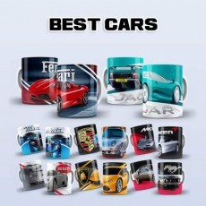 Pack Arquivo Arte Vetore Editveis Caneca Top Carros Marcas