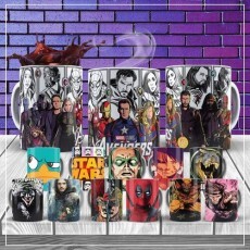 Pack De Artes Premium - Artes Geeks Filmes E Sries