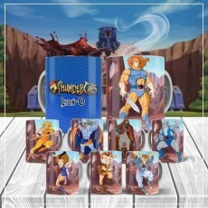 Pack Thundercats Artes Estampas Sublimao De Canecas