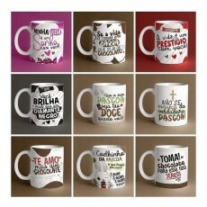 Pacote Artes Caneca P�scoa Flork 26 Elementos Arquivos Jpg