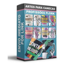 Peck Artes Premium Flork Bento Profisses Digital P/ Imprimi
