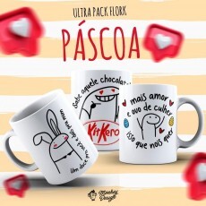 Ultra Pack Bento Flork Pascoa Artes Sublimao