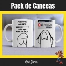 Mega Pacote De Estampas Para Sublimao (geek + Bento Flork)