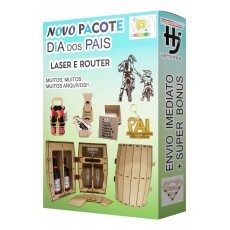 Pacote Vetores Corte Laser Router Dia Dos Pais