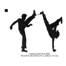 Capoeira 9,8x7,9cm * Pes Jef Dst Xxx Exp
