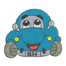 Matriz De Bordado Computadorizado Fusca Infantil