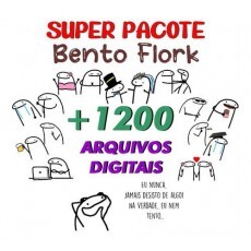 Super Pack Digitais P/ Sublimao Canecas Bento Flork