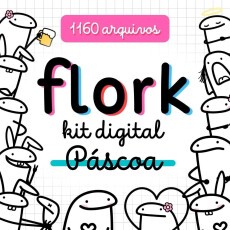 Pack Flork Pascoa 1160 Arquivos Caixa Embalagem Ovo + Brinde