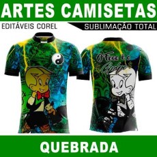 Artes Camisetas Quebrada Sublimao Total Estampas Mockups