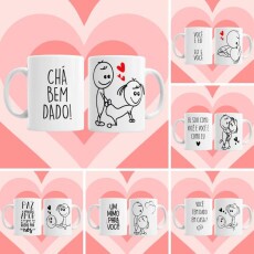  Artes Para Caneca Flork Adulto Sublimao
