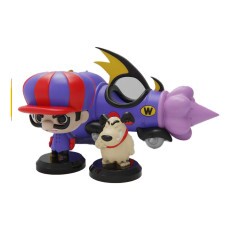 Action Figure Corrida Maluca Stl Plakit - Dick E Muttley