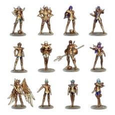 Pack Cavaleiros Do Zodaco Set De Ouro Arquivos Stl