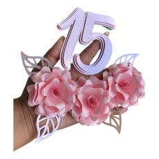 Arquivo De Corte - Topo De Bolo 15 Anos 3 - Studio