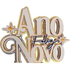 Arquivo De Corte - Topo De Bolo - 13-feliz Ano Novo