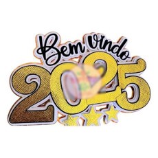 Arquivo De Corte - Topo De Bolo - 10-bem Vindo 2025