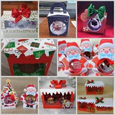 Arquivo De Corte - Natal Kit Porta Bola Acrlica #16
