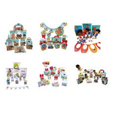 Arquivo De Corte 3 Palavrinhas 6 Kits
