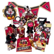 Arquivo De Corte Kit Festa Mickey Luxo 45