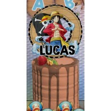 Arquivo De Corte Topo De Bolo - One Piece 02 (19de787)