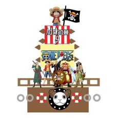 Arquivo De Corte Topo De Bolo - One Piece 01 (19cb80e)