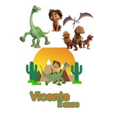 Arquivo De Corte Topo De Bolo - O Bom Dinossauro 02 Temas