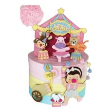 Arquivo De Corte Topo De Bolo - Circo Rosa 1f73425