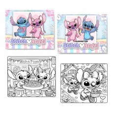 Arquivo Digital Livro De Colorir Stitch E Angel