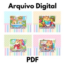 Arquivo Digital Livro De Colorir Capivaras Pdf Para Imprimir