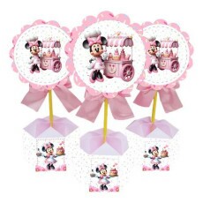 Arquivo Digital Centro De Mesa Minnie Confeiteira
