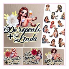 Arquivo De Corte Topo- De Repente + Linda Acompanha Imagens
