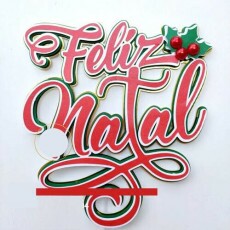 Arquivo De Corte Topo De Bolo Natal 2022 - Studio 010