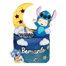 Arquivo De Corte Topo De Bolo Lilo E Stitch #1