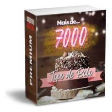 Pack Com Mais De 7000 Topos De Bolo - Arquivo De Corte