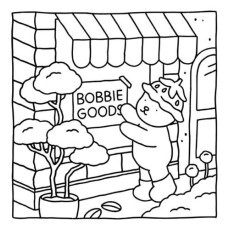 Bobbie Goods 174 Pginas P Imprimir, Colorir E Pintar
